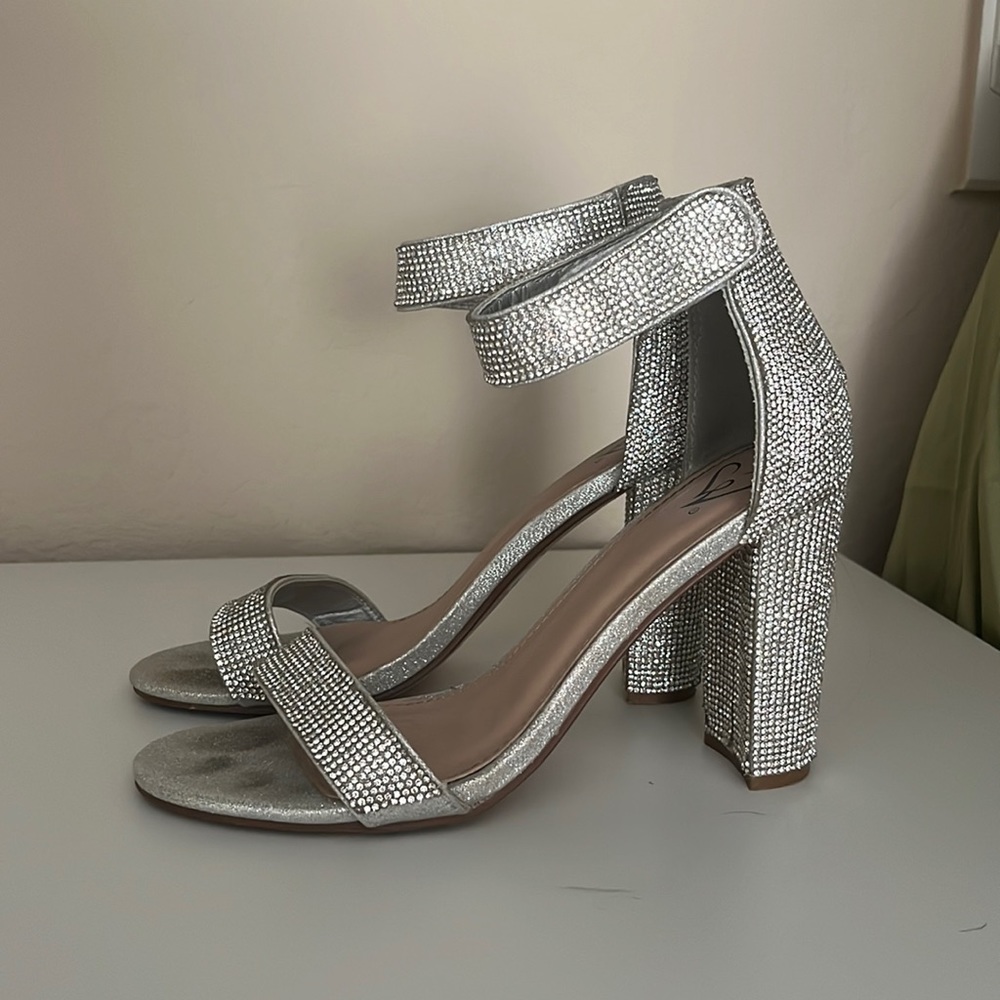 sparkly heels